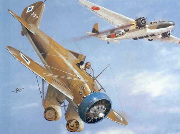 2.波音p-26战斗机