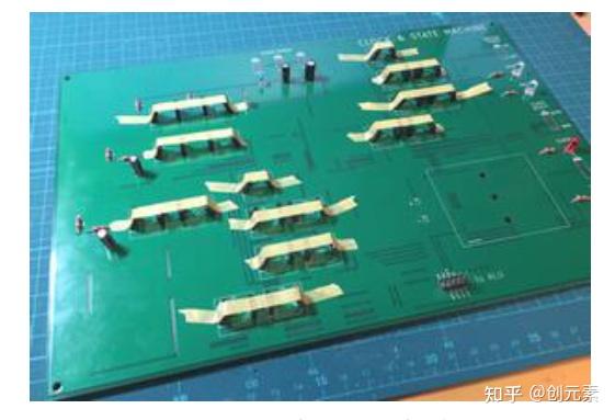 纯晶体管搭建的计算机-用1738个晶体管做个计算机(CPU1738)