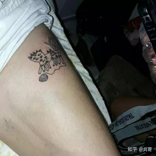 这种垃圾纹身竟然还真的有不少人求同款