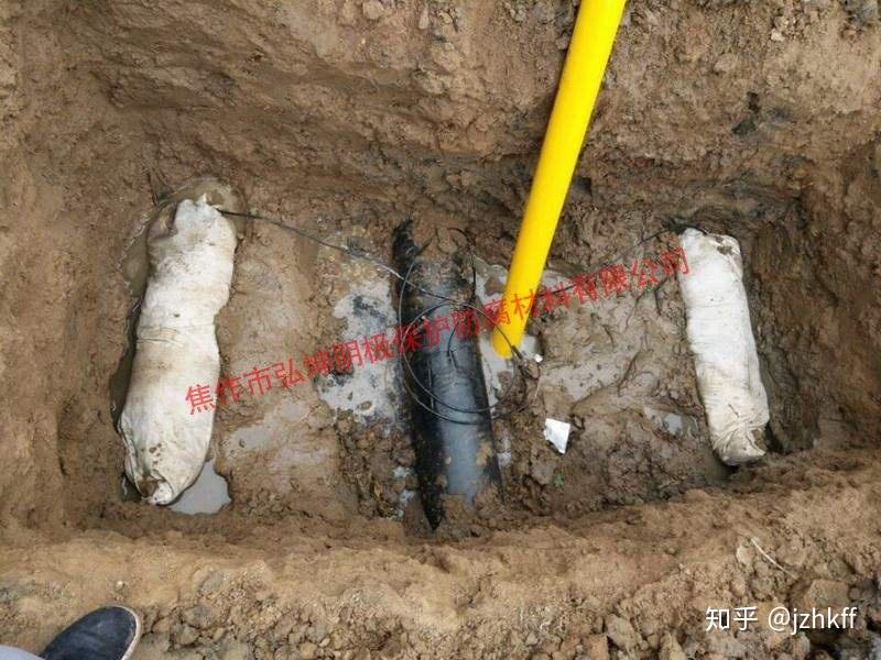 关于牺牲阳极的安装
