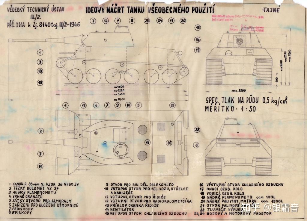 战后捷克斯洛伐克中型坦克发展史tvpvtutvpt5051