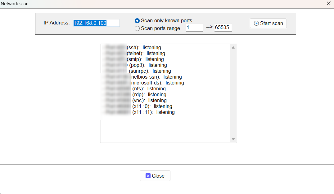 Mobaxterm network services 