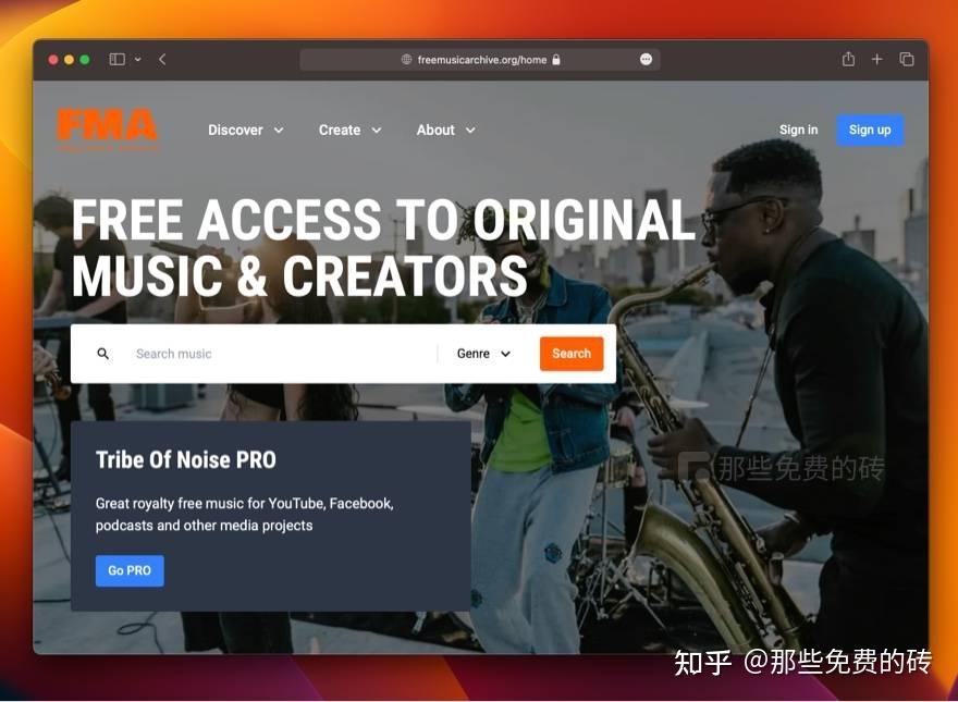 Free music archive fma 
