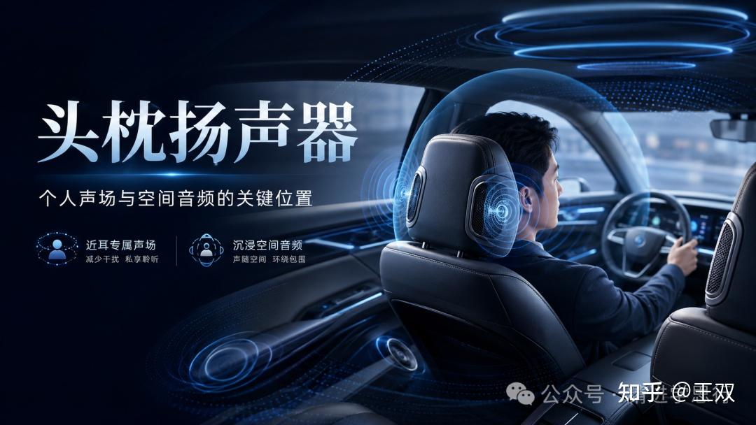 头枕扬声器,可能是实现个人声场最有价值的位置之一