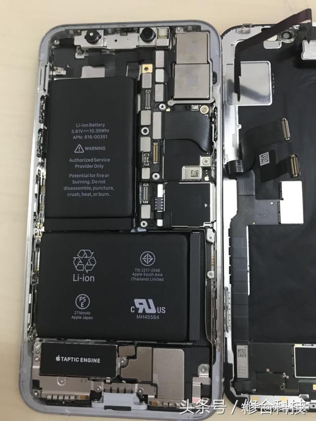 苹果手机iphonex详细拆机分解教程精细作业