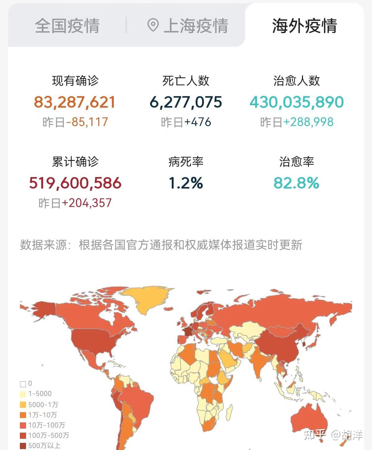 世界各国疫情地图图片