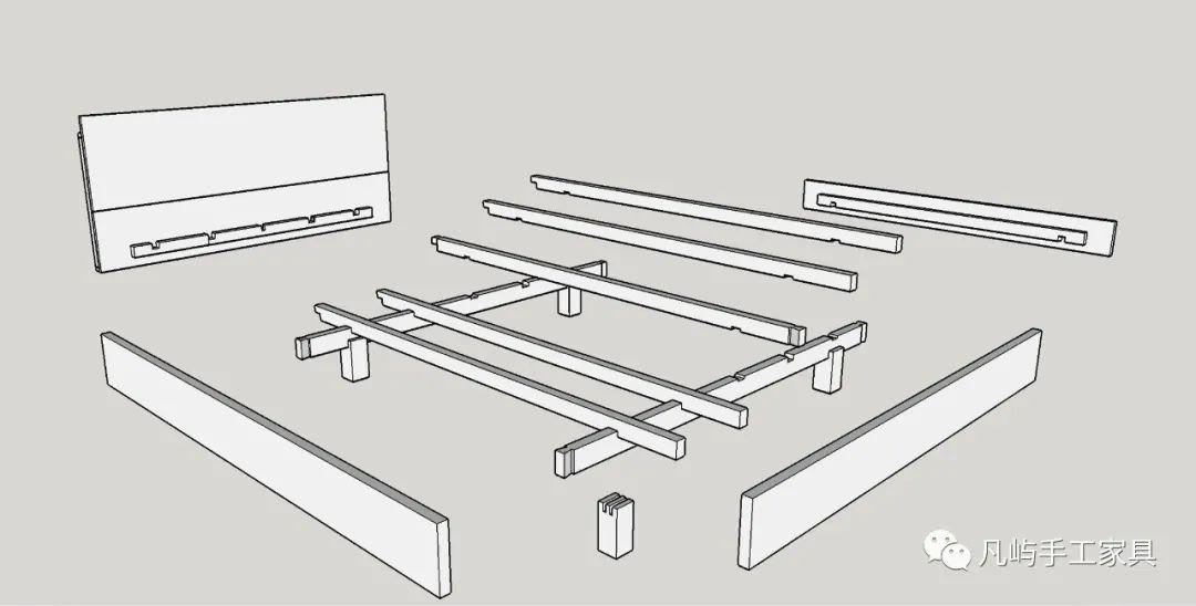 家具结构爆炸图图片