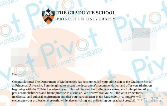 (princeton university)收获普林斯顿大学祝贺【北京大