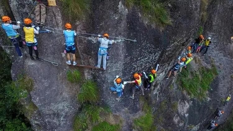 台州神仙居飞拉达带你体验别样探险