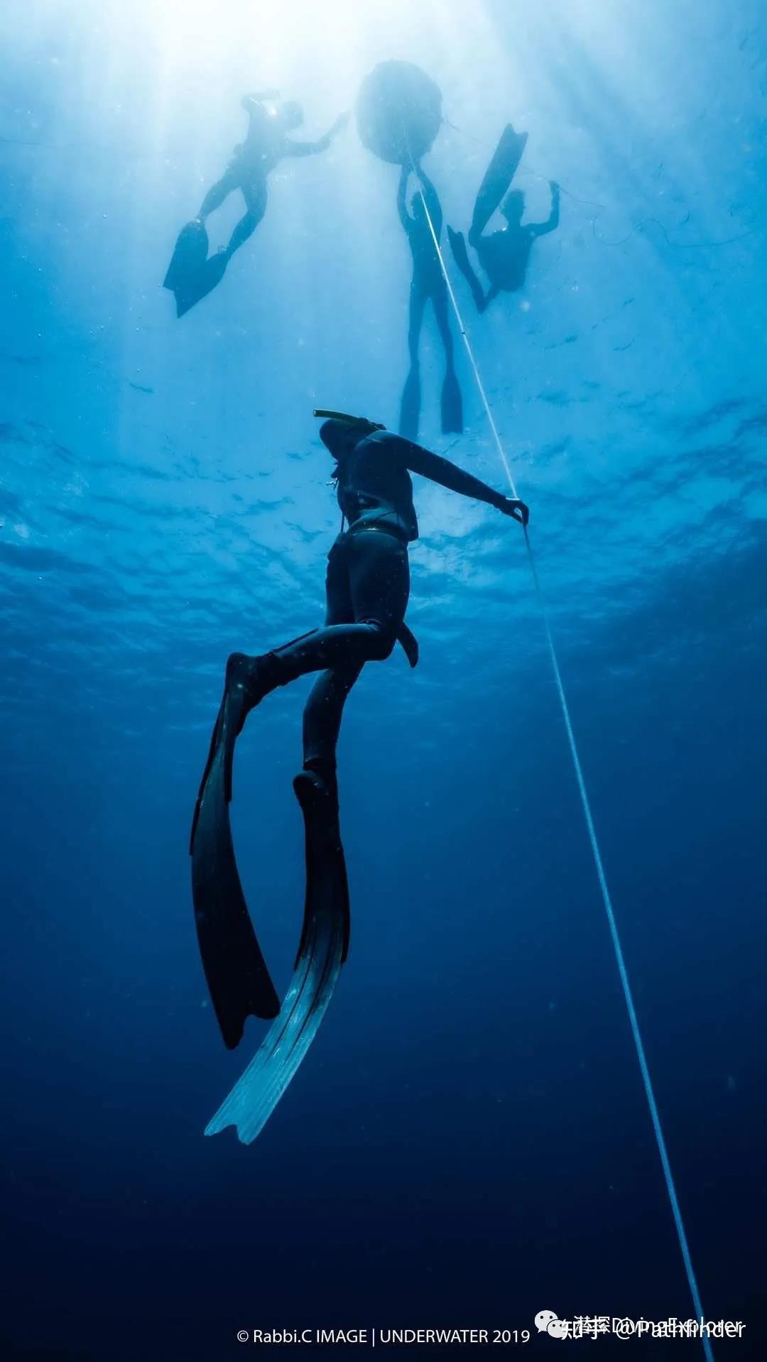 自由潜水水底人像写真模特篇