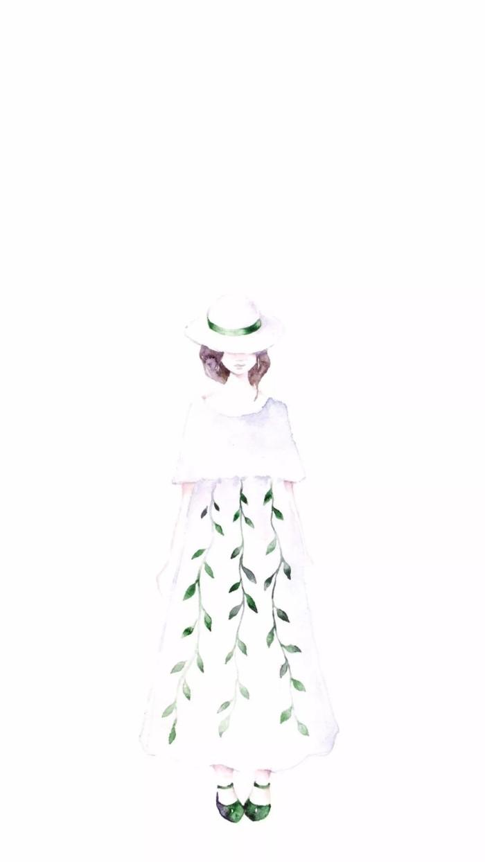 极富美感的绿色系壁纸(无水印)(绿色壁纸唯美可爱)