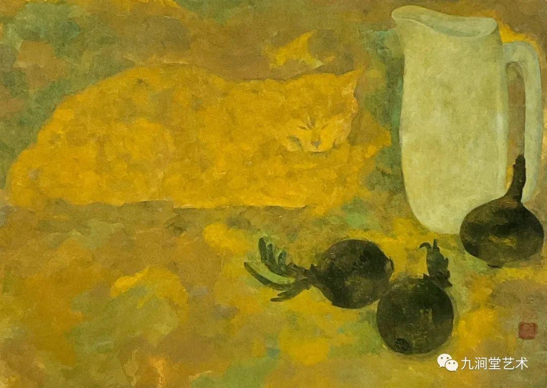 岩彩画| 高山辰雄（三） - 知乎