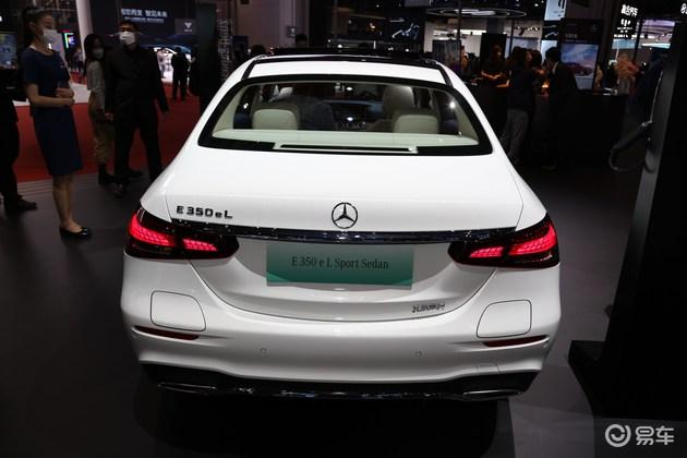 2021上海车展最强国产e级到来北京奔驰e350el实拍图解