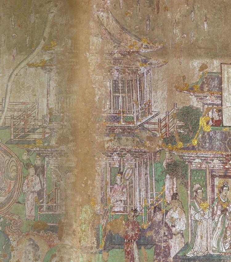 山西高平开化寺北宋大型壁画善友太子入海取如意珠故事