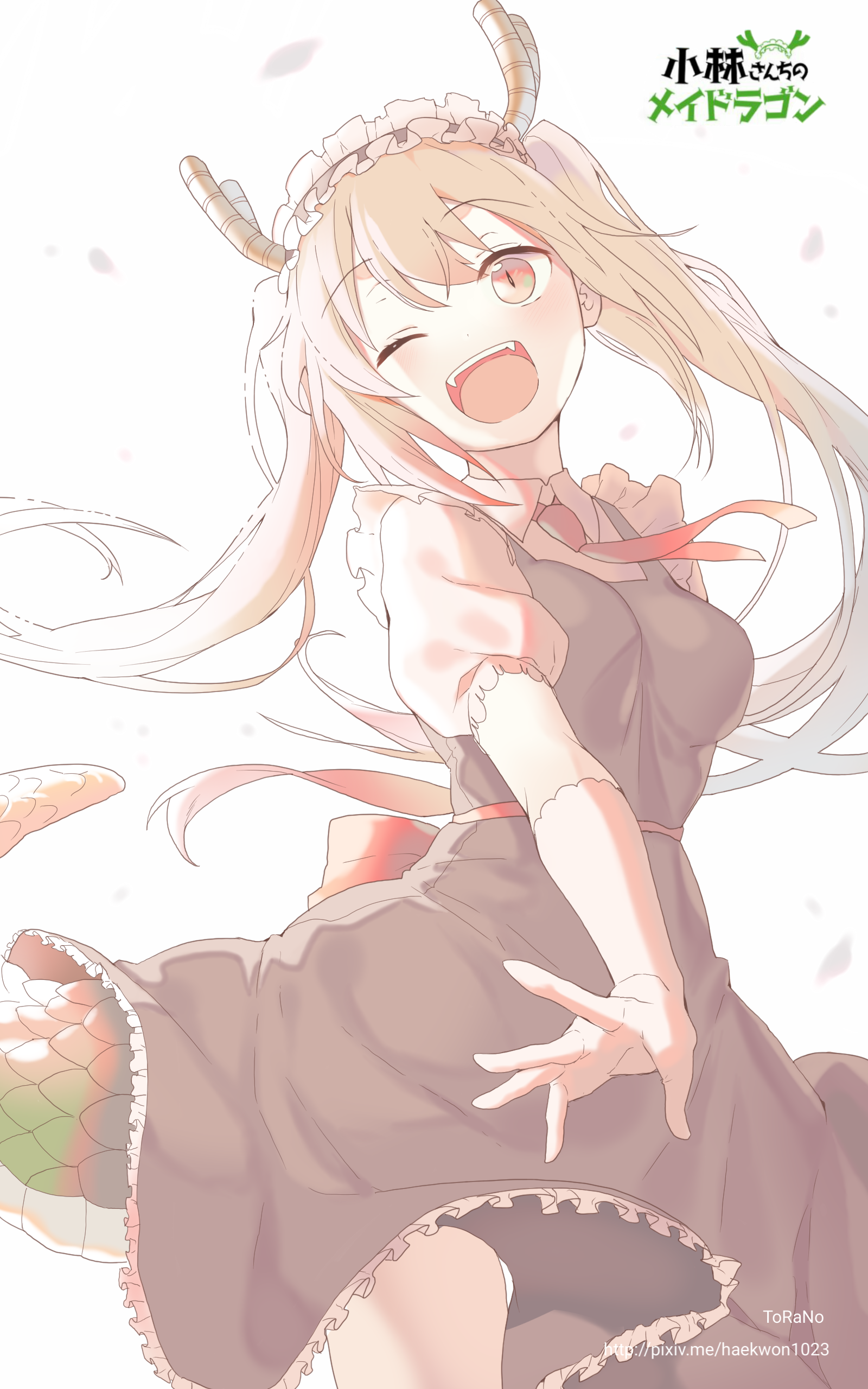 动漫壁纸美图小林家的龙女仆第一弹