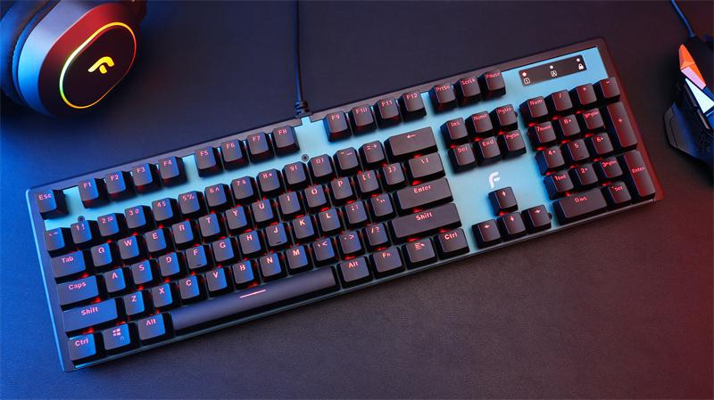 全能选手迪摩f9黑豹光轴游戏机械键盘评测