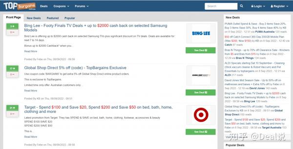 澳大利亚Deal站Topbargains发帖推广全攻略 | 深度解读 - 知乎
