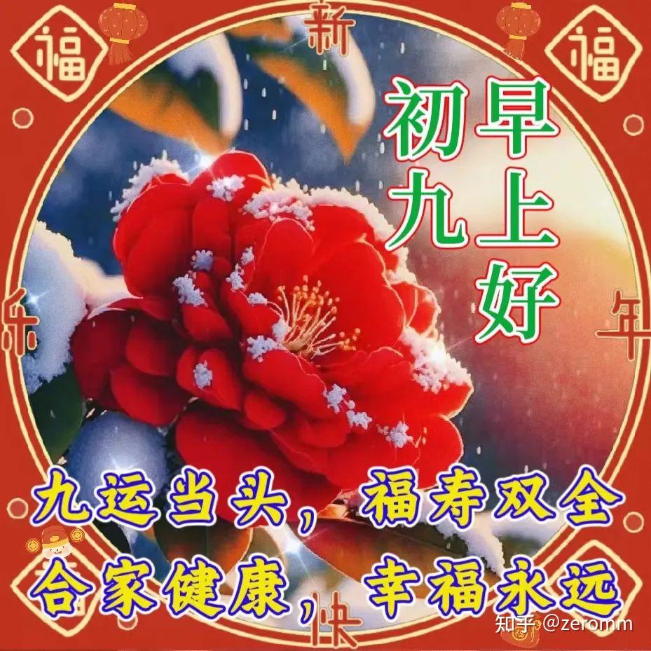 真挚美好的正月初九祝福语,大年初九暖心的早上好问候语 - 知乎