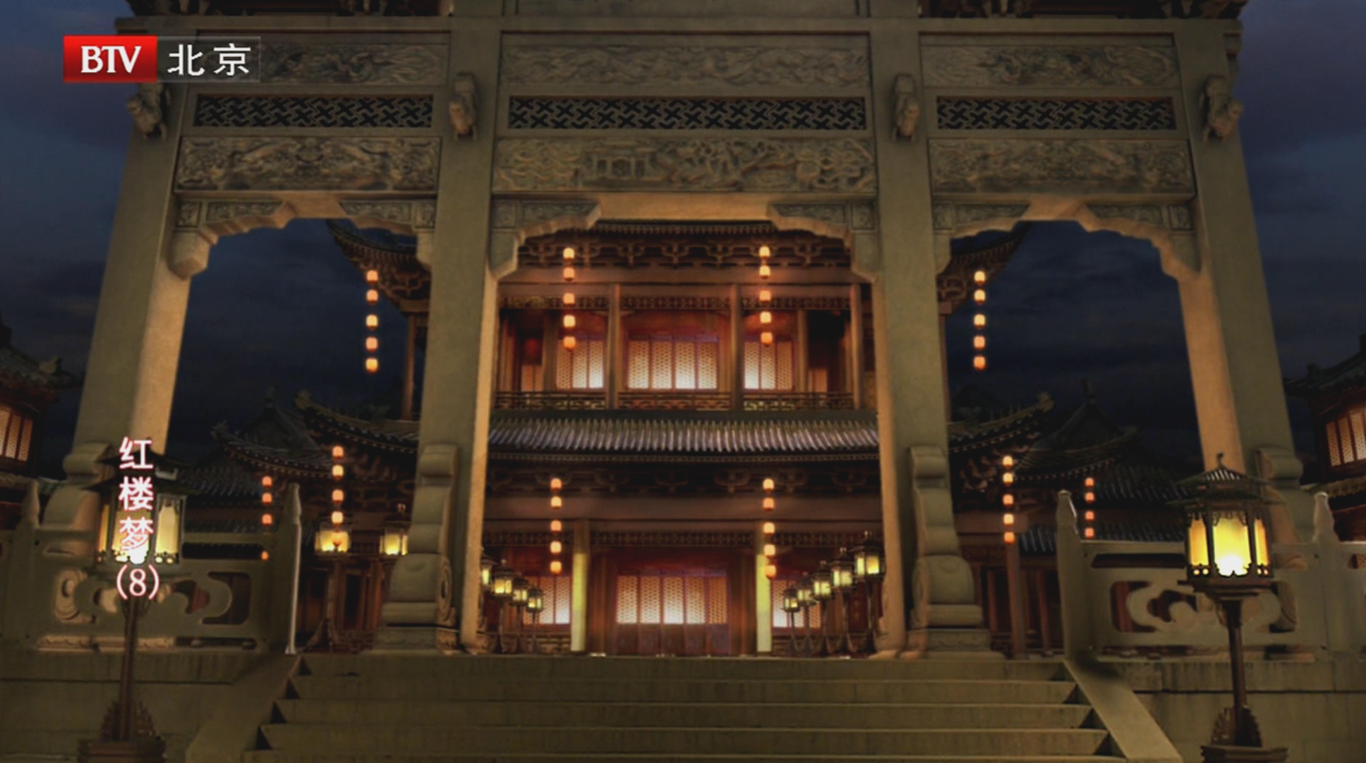 红楼梦大观园省亲别墅建筑布局总览