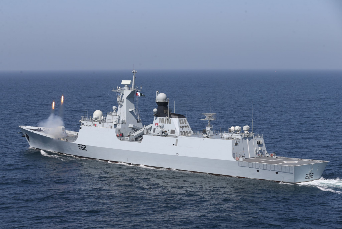 4艘全部入列巴基斯坦采购的054ap能与印度驱逐舰相抗衡吗