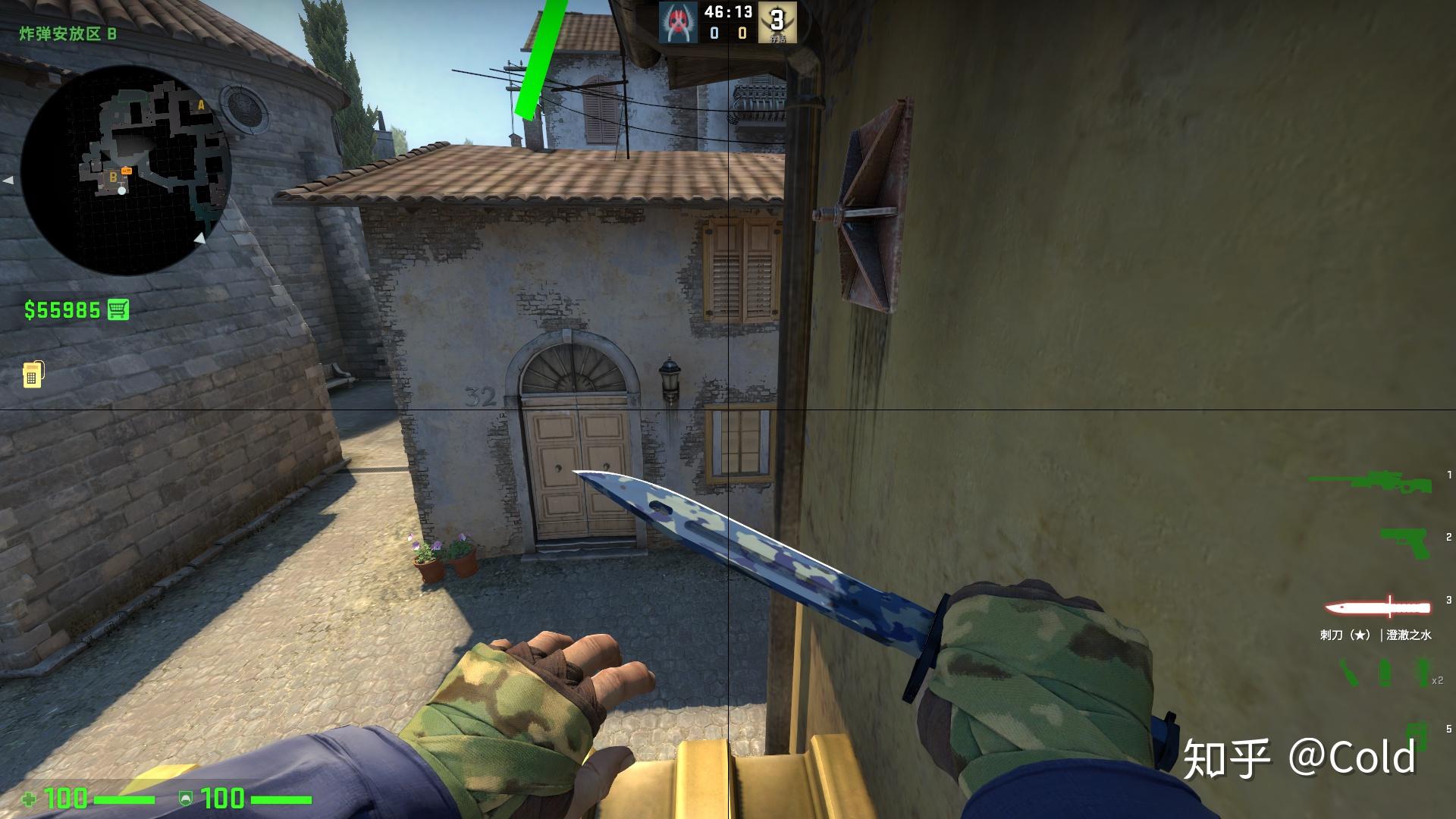 csgo地图inferno全分析3一两人就能做的b区爆烟