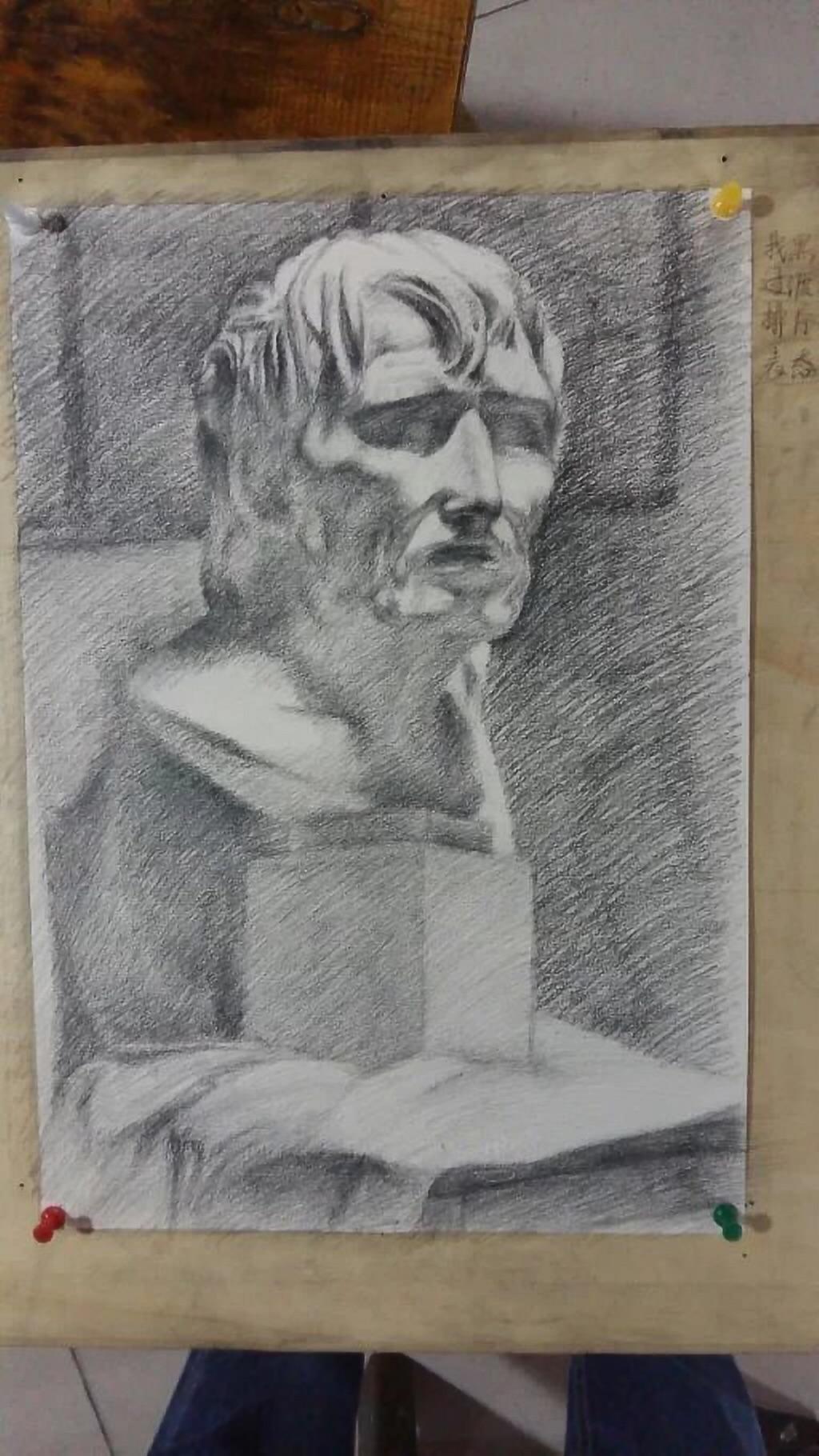 马上就到高二下学期,有较好的美术基础,主攻素