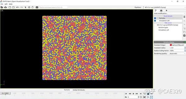 [lammps教程]OVITO绘制原子运动轨迹线 - 知乎