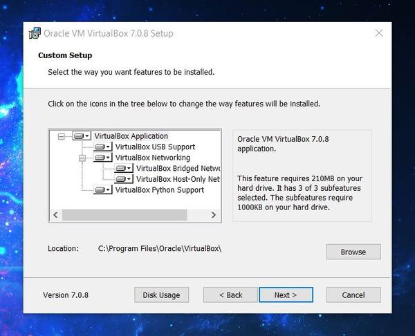  windows virtualbox linux 