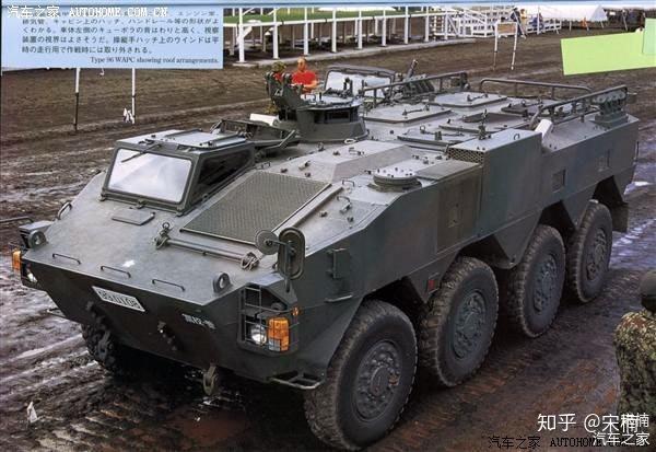 宋楠紅色警報之全面剖析日本陸軍96式8輪裝甲車