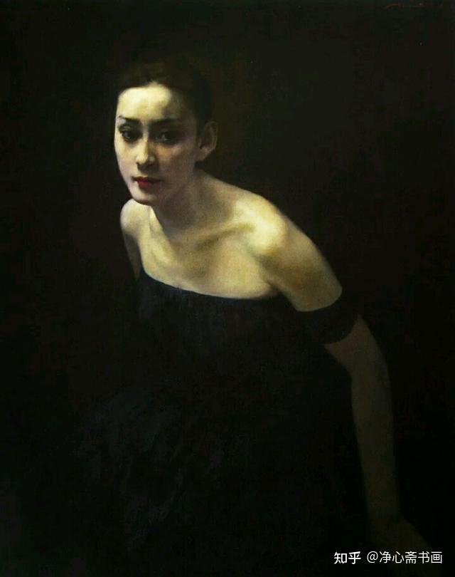 画家应该有敬畏之心吗，王玉琦画的女人油画，典雅中更有神秘色彩 - 知乎