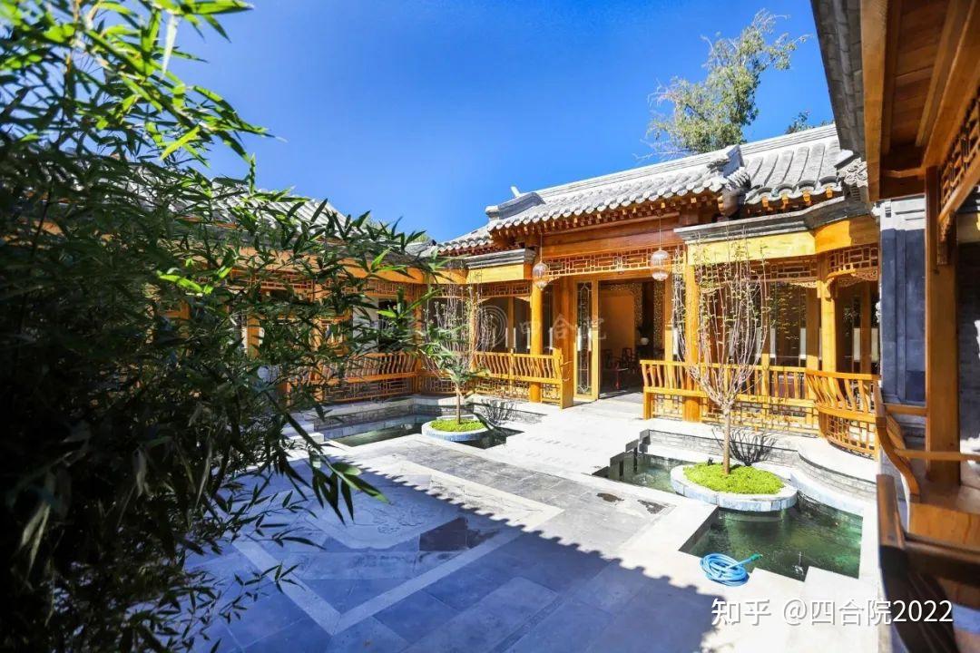 【东四四合院】白云悠悠朝飞暮渡,品味雅致惬意的 庭院生活 - 知乎