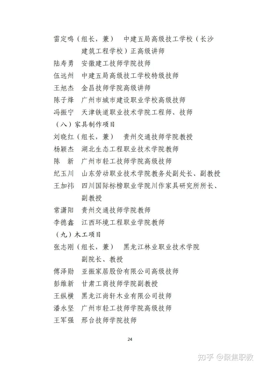 重磅第47届世界技能大赛中国技术指导专家组名单来了