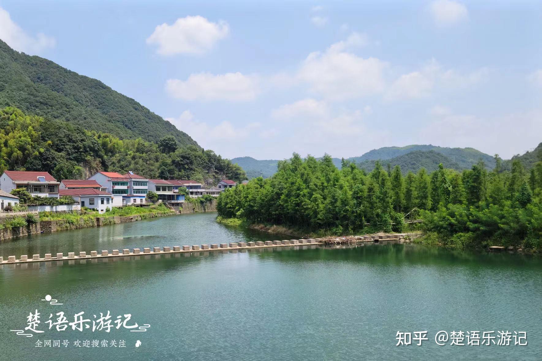 浙江余姚袁马村,一村四溪是玩水好去处,鱼鳞坝成为新晋网红景点