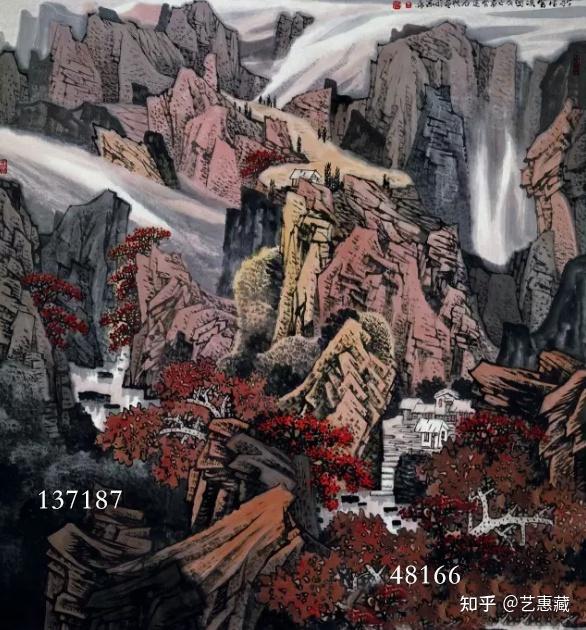 王石帆山水画价格