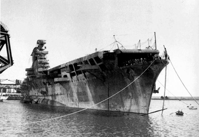 二战意大利天鹰级航母,"双十一"剁手后的产物,战后百姓不买单