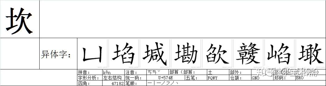 说文解字卷十三土部09037坎