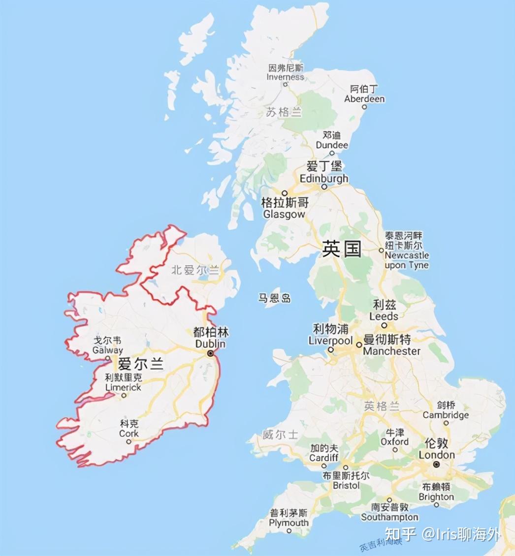 左手英国右手美国背靠欧盟翡翠岛爱尔兰让你轻松做桃花岛主