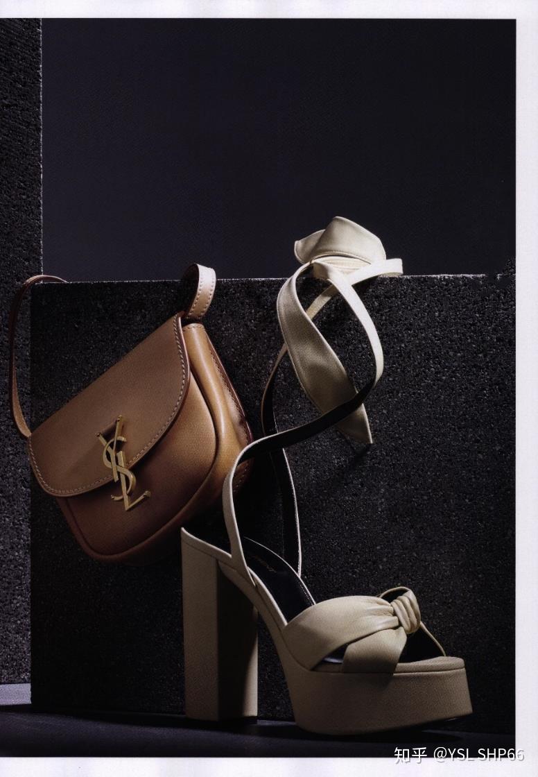 yslkaiasmallsatchelinsmoothvintageleatherandbrowngoldcolor