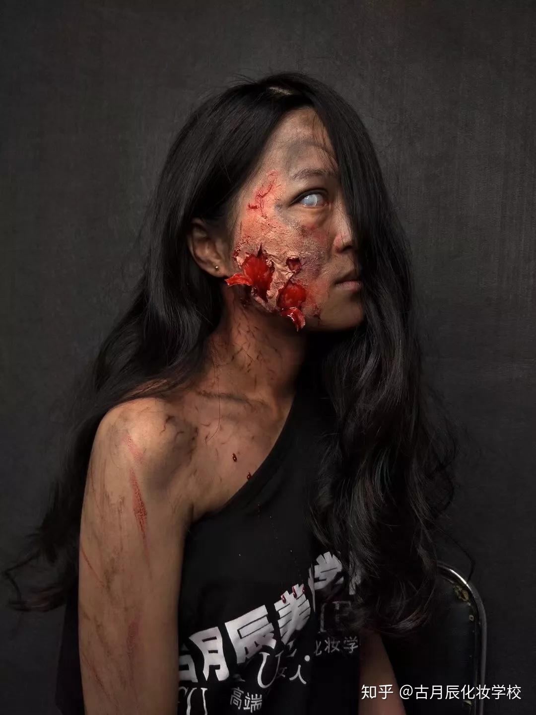 慎入影视化妆师必学技能影视伤效