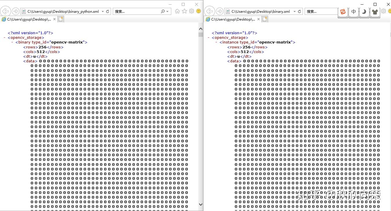 python保存numpy矩阵为xml文件使用c++ Mat数据结构加载矩阵 知乎