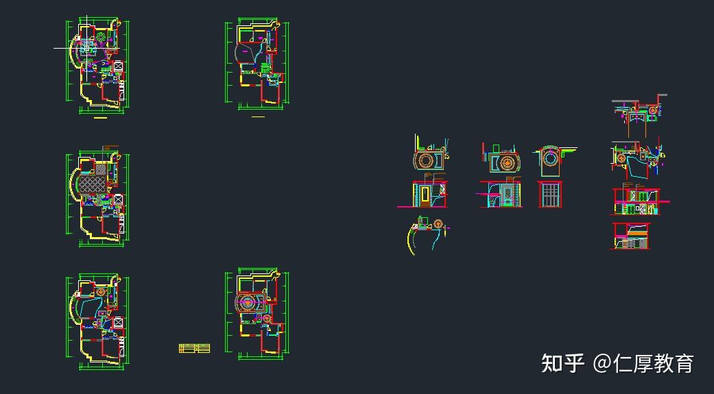 『超全』100套完整室内设计家装CAD施工图(附效果图) - 知乎