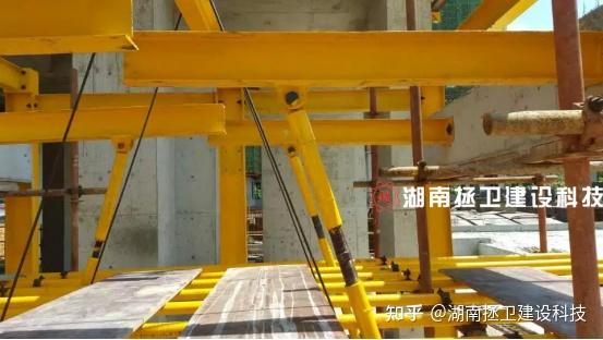 下支撑杆体系新型悬挑脚手架体系组成构件