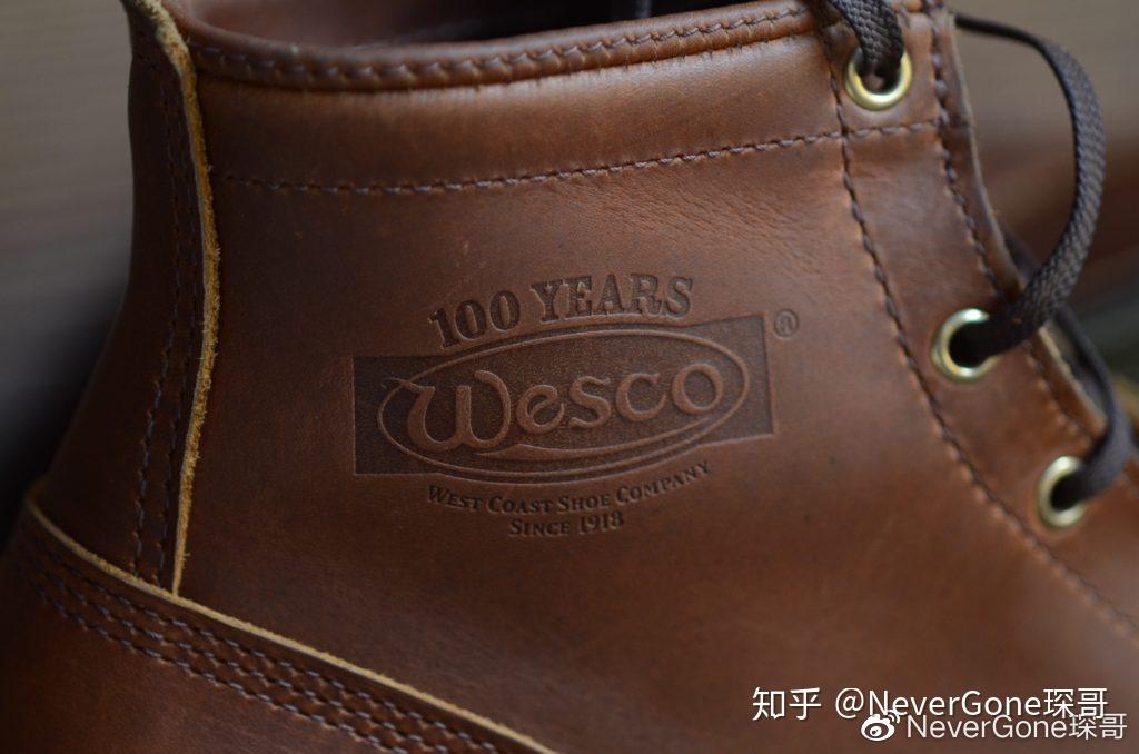wesco闲扯酒红油皮packer工装靴开箱解析