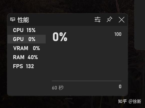 Xbox Game Bar不显示gpu和vram的占用情况，fps与ram倒是正常显示，请问怎么解决？ - 知乎