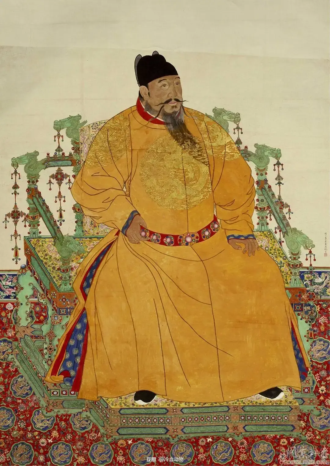 在大明帝国十几位帝王当中最看好的帝王,有且只能是朱棣.