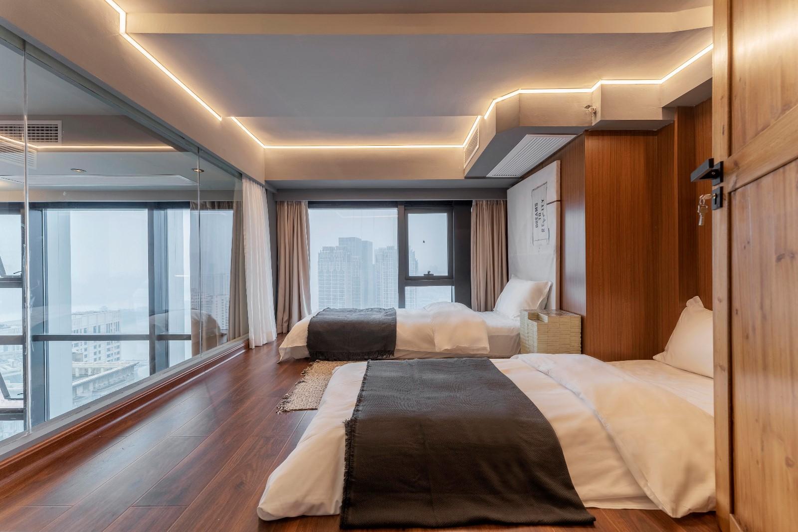地址:长沙 -天心区-坡子街-华远云玺预订:木鸟民宿app搜索:9021317