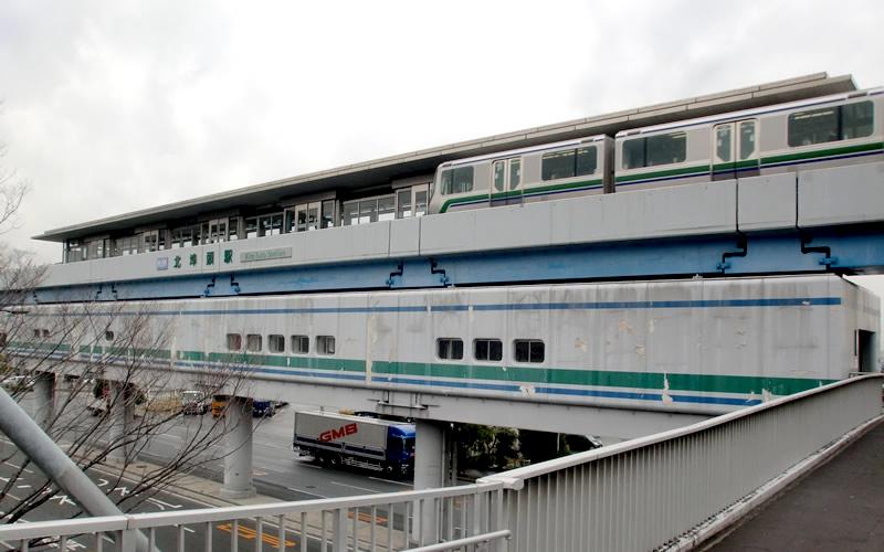 神户apm港湾人工岛线车站概览