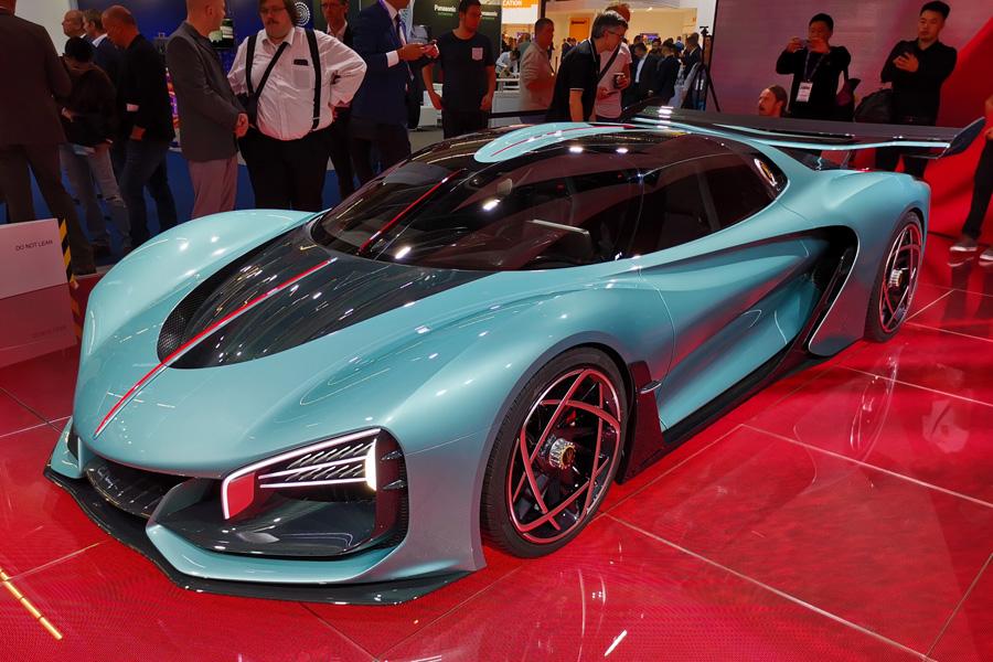 红旗首款超级跑车s9概念车亮相法兰克福车展