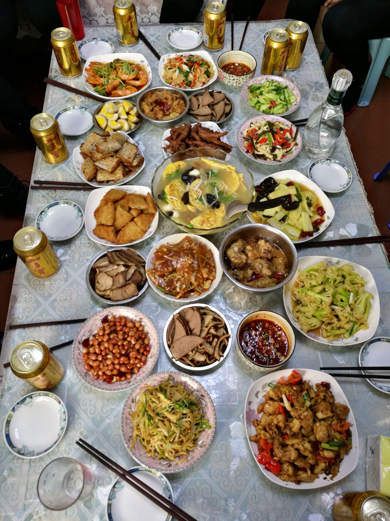 2021 年春节,你在西安的年夜饭是什么样?