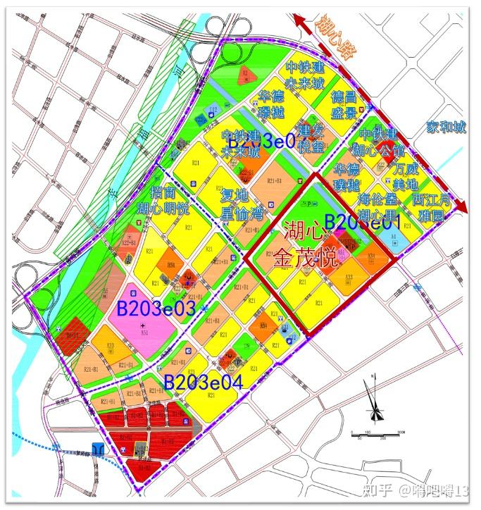 斗门区湖心路规划图图片